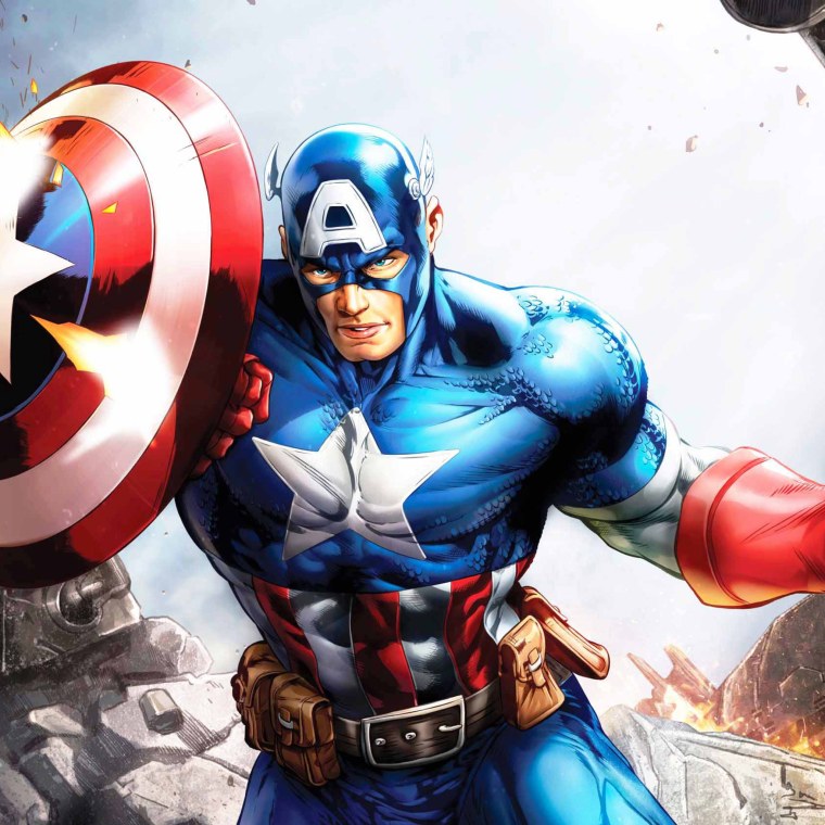 Капитан Америка арты