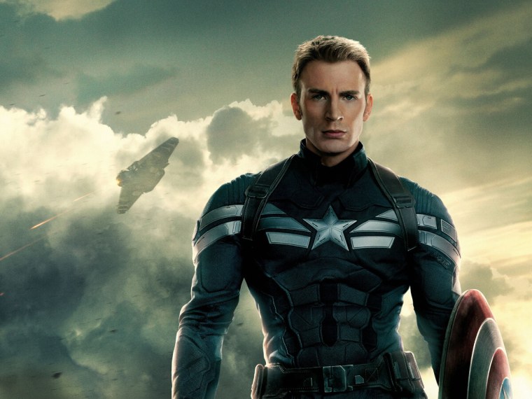 Марвел Капитан Америка Крис Эванс HD