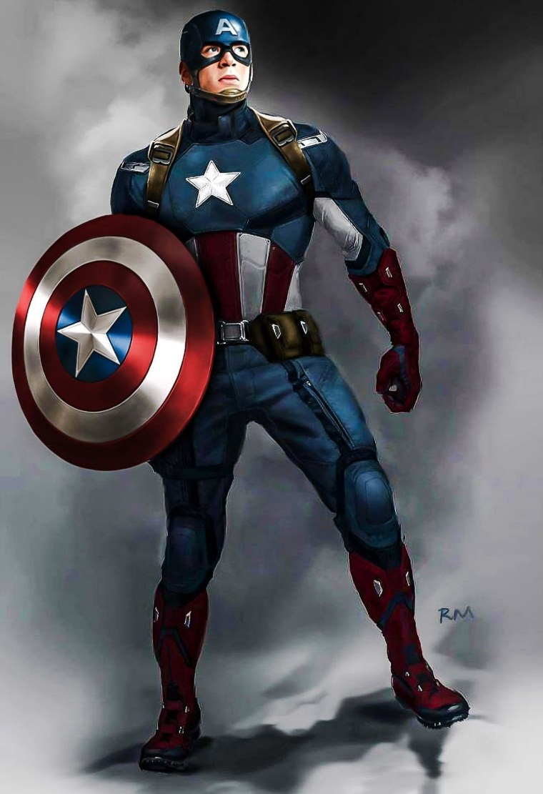 Герои Марвел Капитан Америка