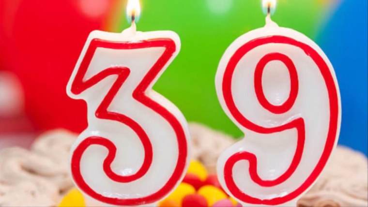 С днём рождения 39 летием