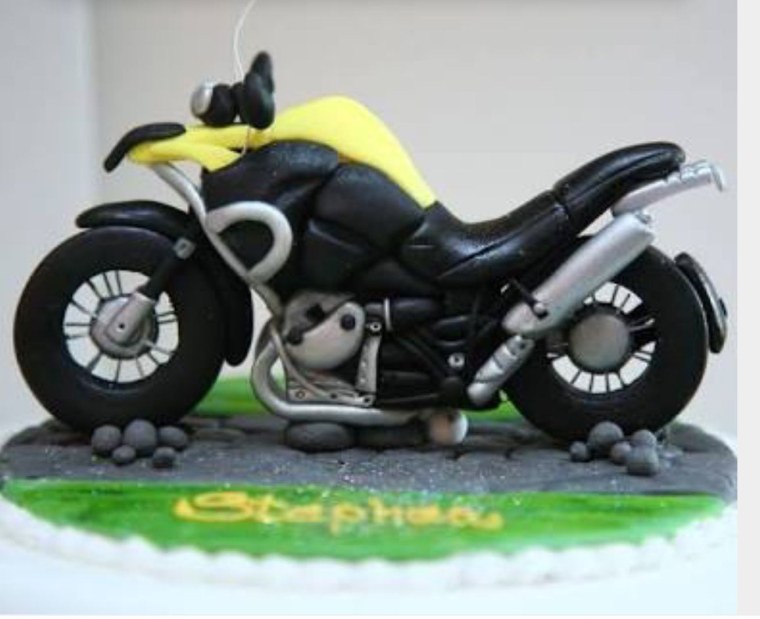 Мотоцикл лепка