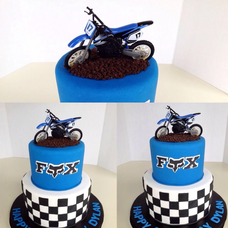 Торт мотокросс