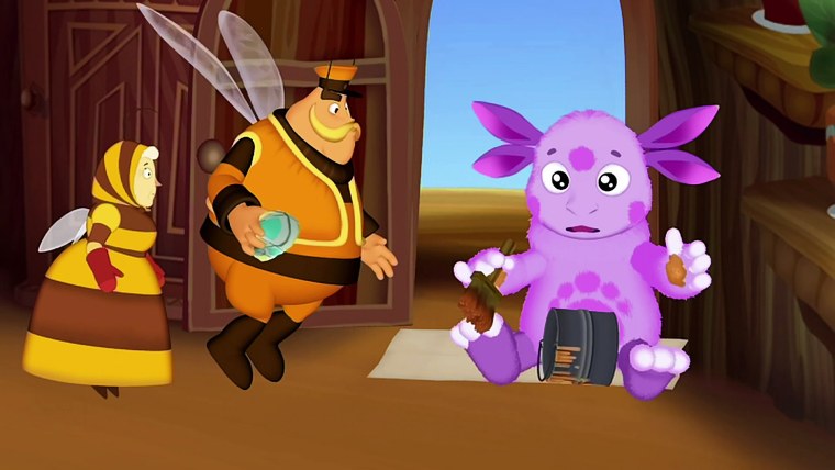 Персонажи мультика Лунтик