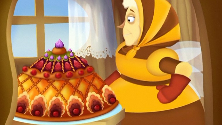 Лунтик 19 серия пирог