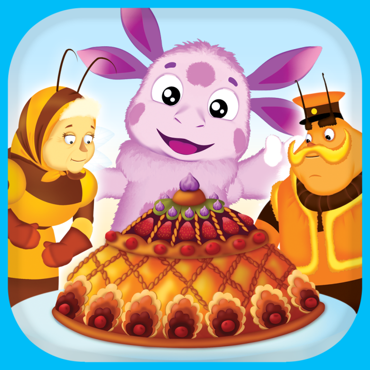 Лунтик пирог игра