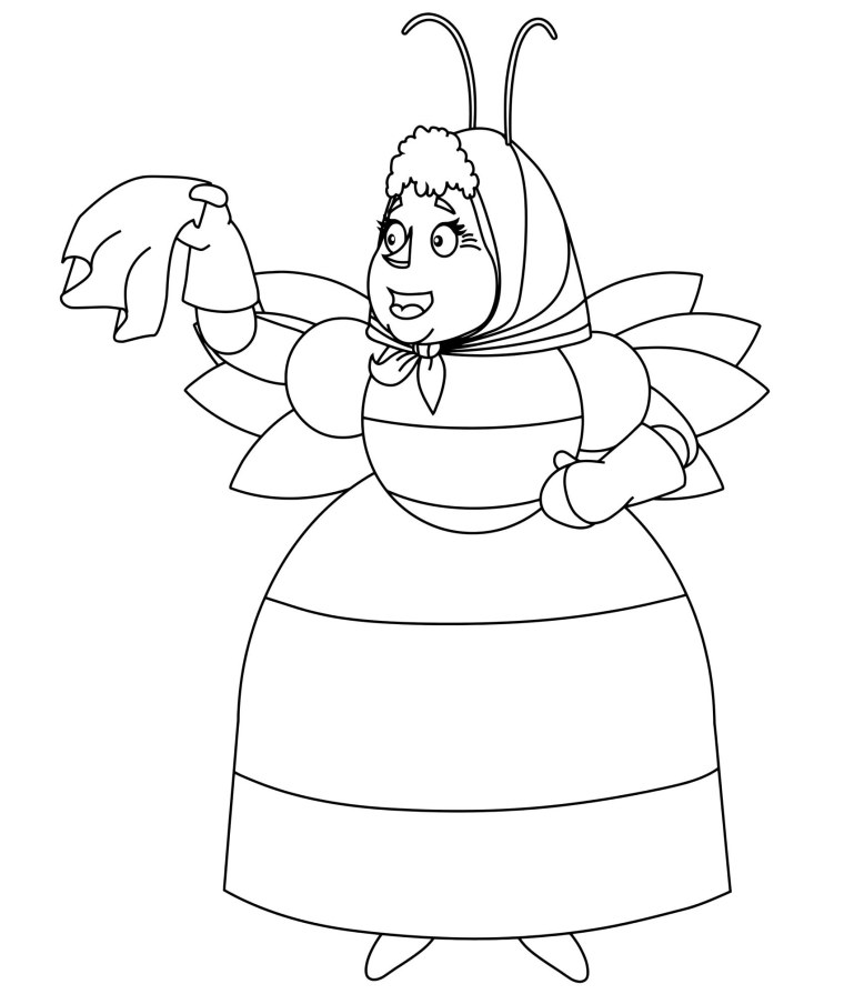 Герои мультфильма Лунтик баба Капа