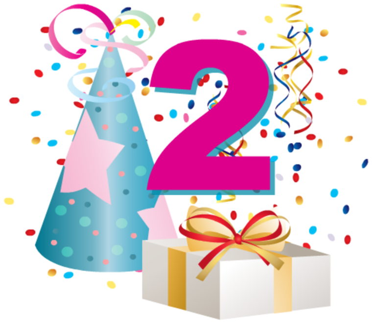 Нам 2 годика