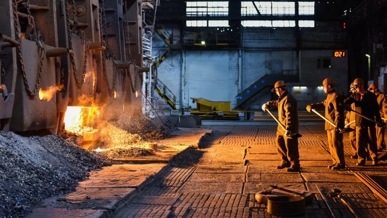 Мартеновская печь в металлургии