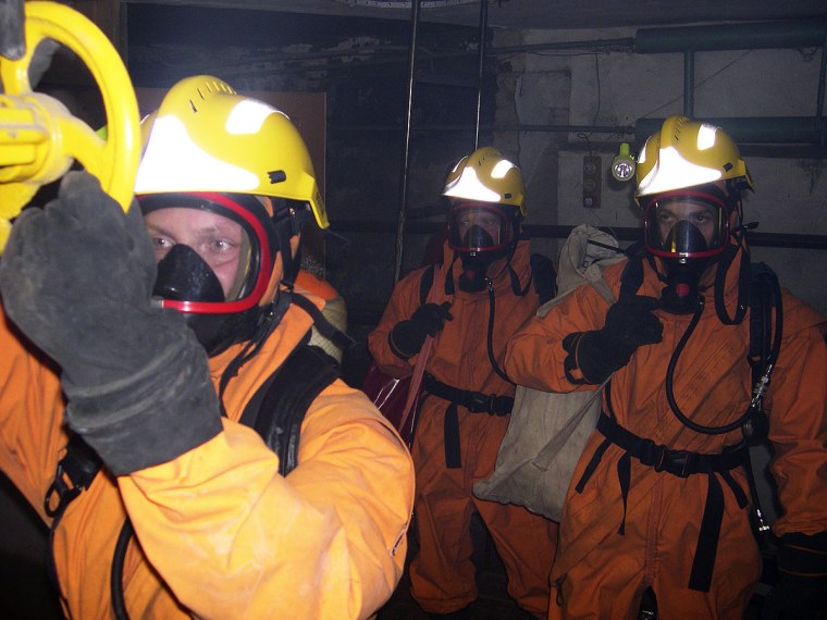 Горно спасатели газоспасатели