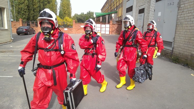 Экипировка газоспасателей