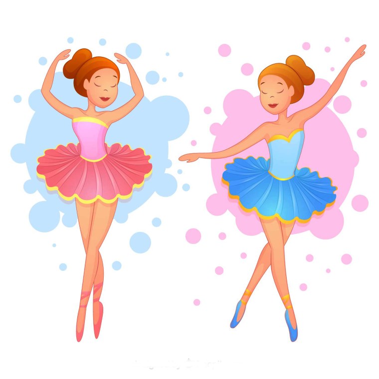 Балерина мультяшная