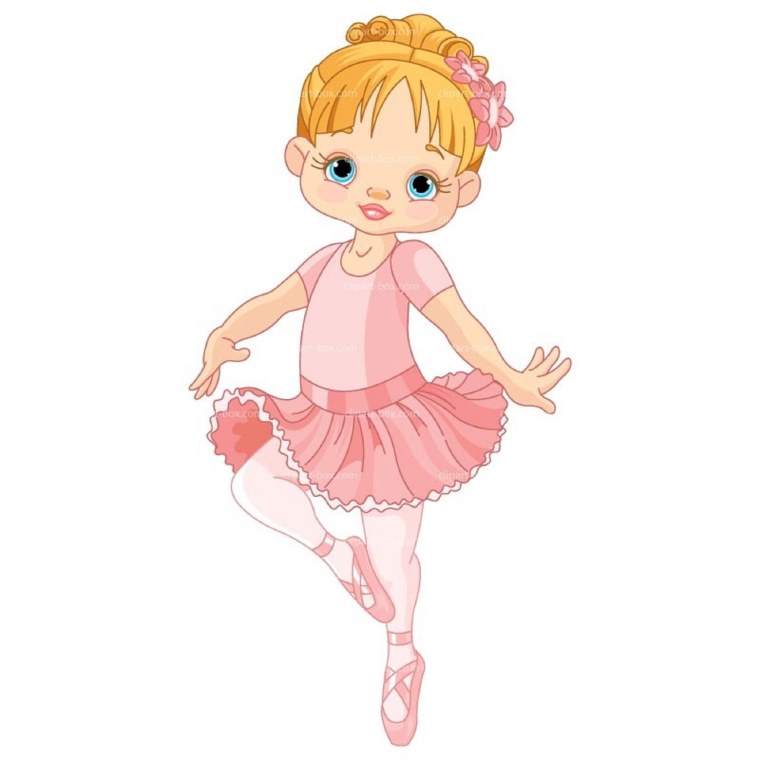 Балерина ребенок вектор