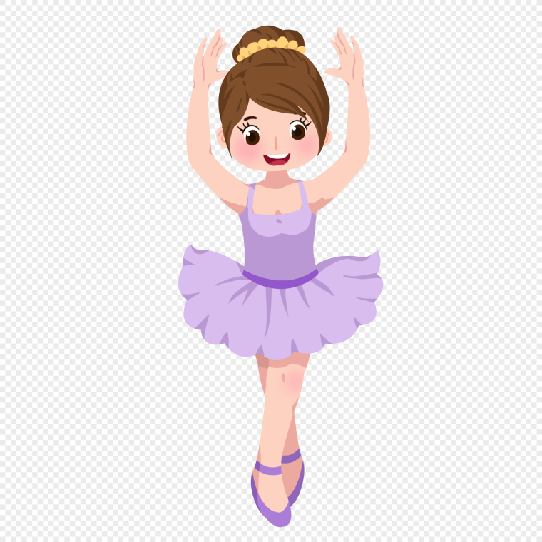 Ballerina для детей карточки