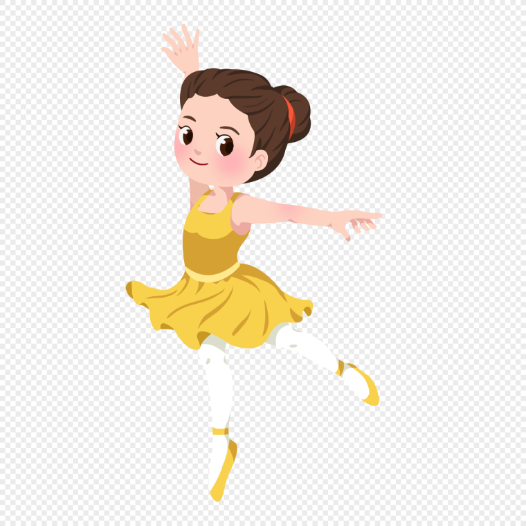 Танцующая девочка для детского сада