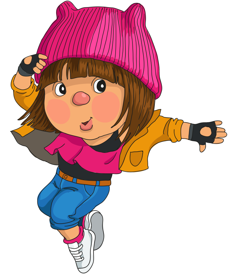 Мультяшка в шапке