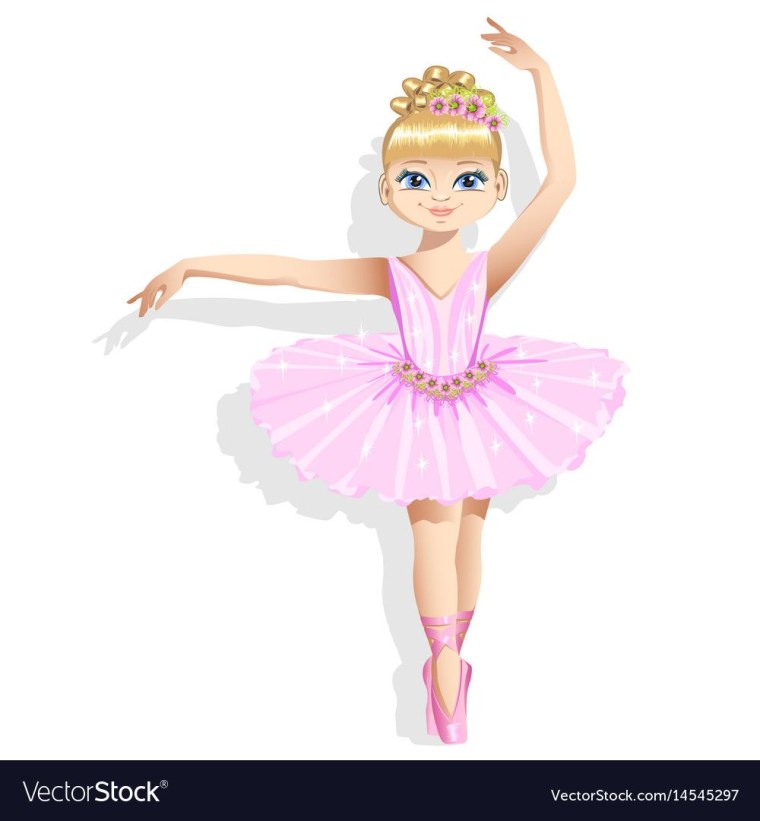 Балерина мультяшная