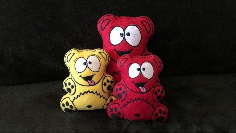 ЖЕЛЕЙНЫЙ медведь Валера игрушка