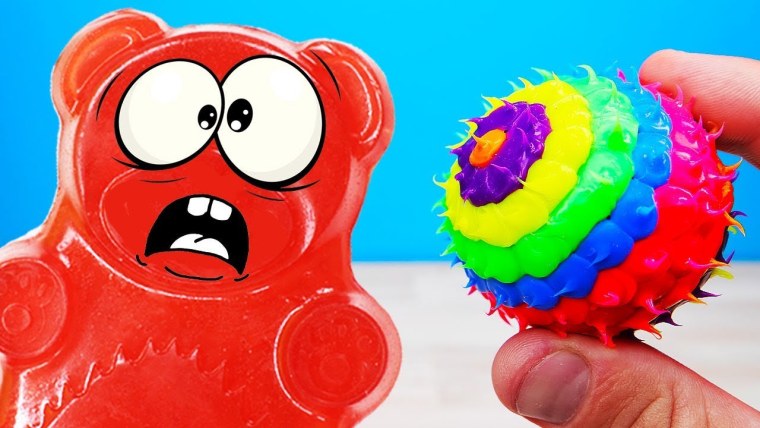 ЖЕЛЕЙНЫЙ медведь Валера антистресс