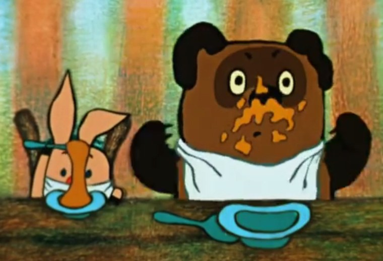 Винни пух мультфильм 1969 Пятачок