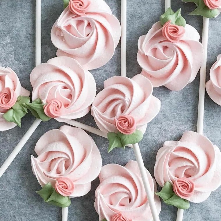 Зефирные розочки