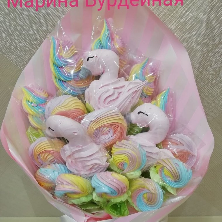 Букет из.безе детский