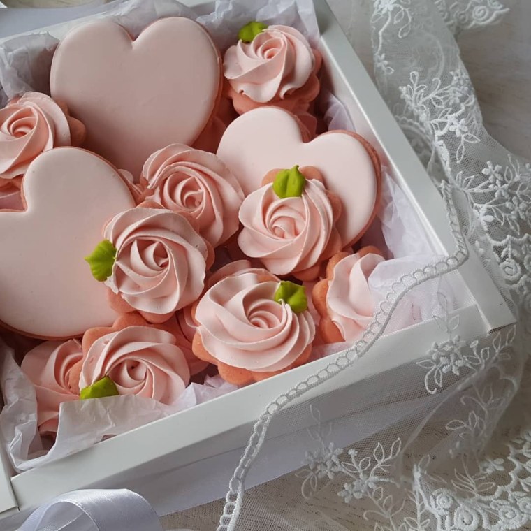 Сердце из зефира