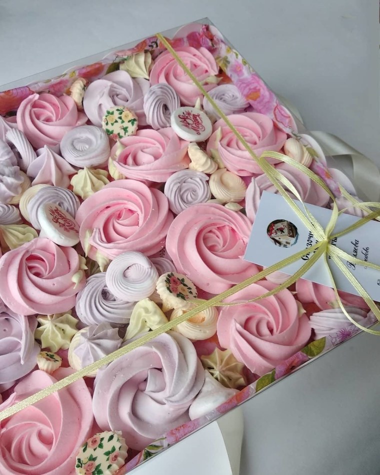 Меренга в коробке