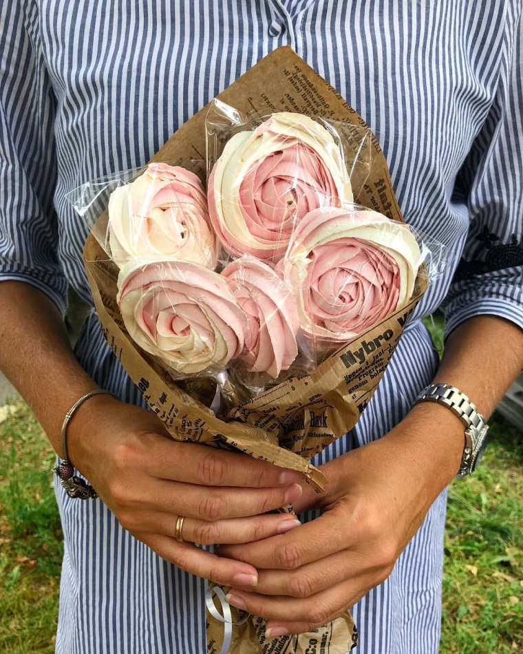 Букет из безешек