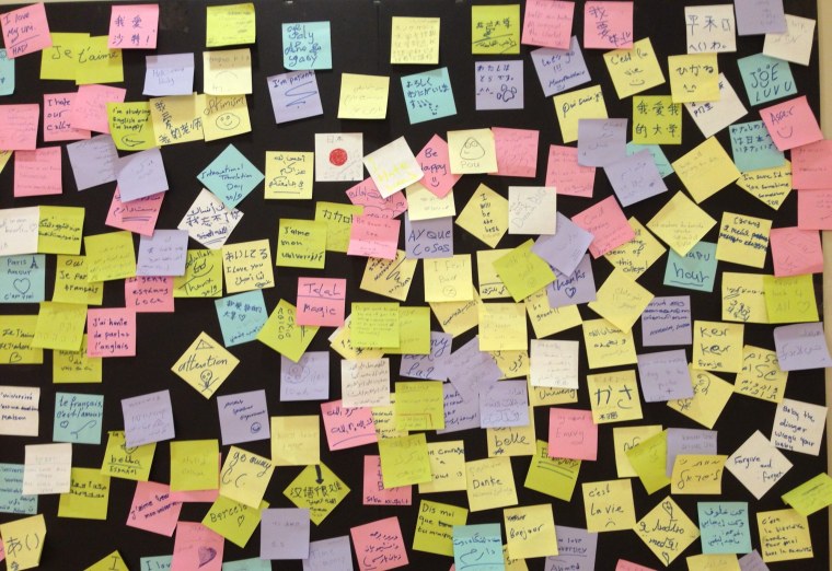 Доска со стикерами