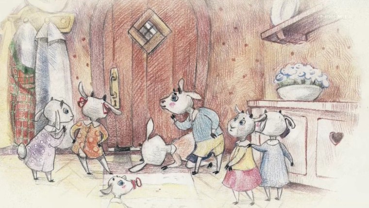 Волк и 7 козлят