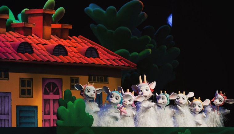 Волк и 7 козлят кукольный театр