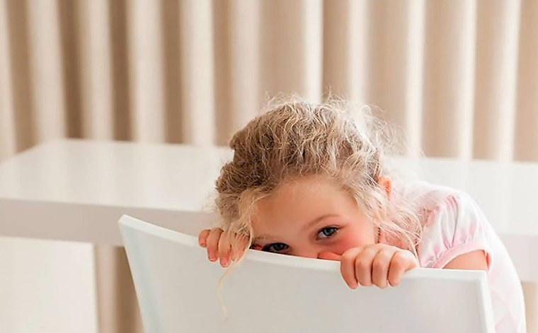 Застенчивый ребенок