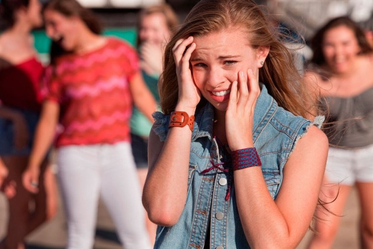 Стеснительный подросток