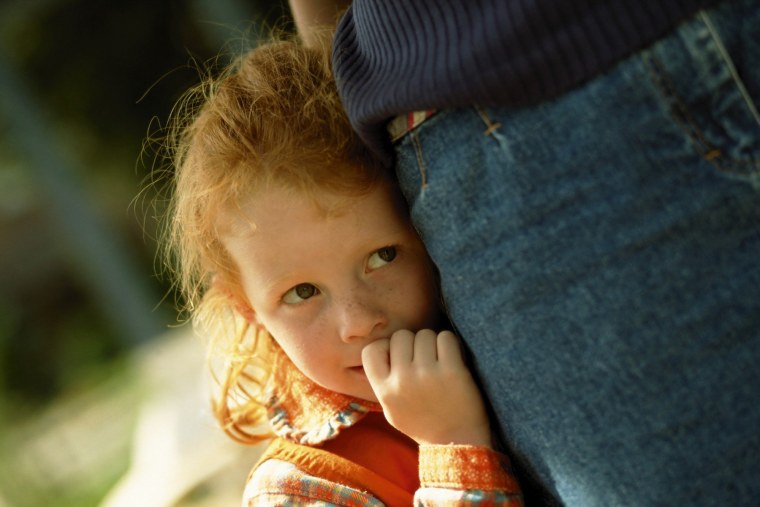 Ребенок стесняется