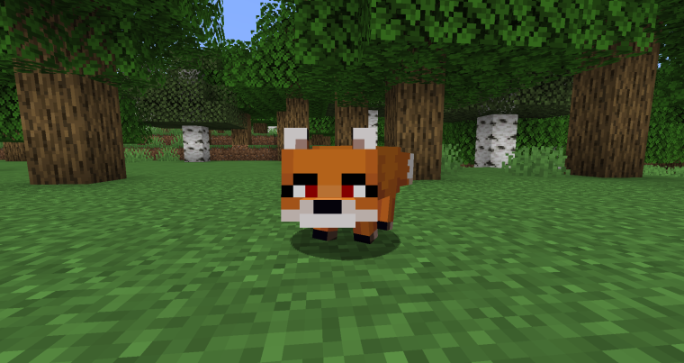 Лисица из МАЙНКРАФТА