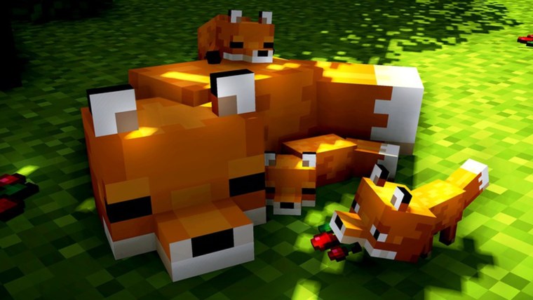 Как приручить лису в майнкрафт