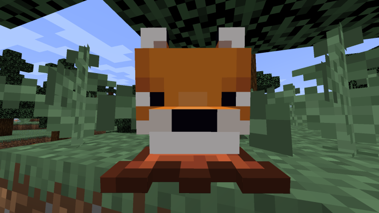 Лисица из МАЙНКРАФТА