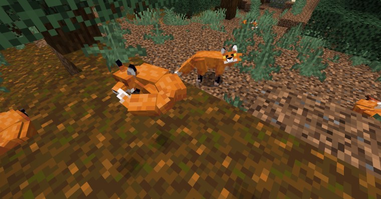 Мод для майнкравта на лису