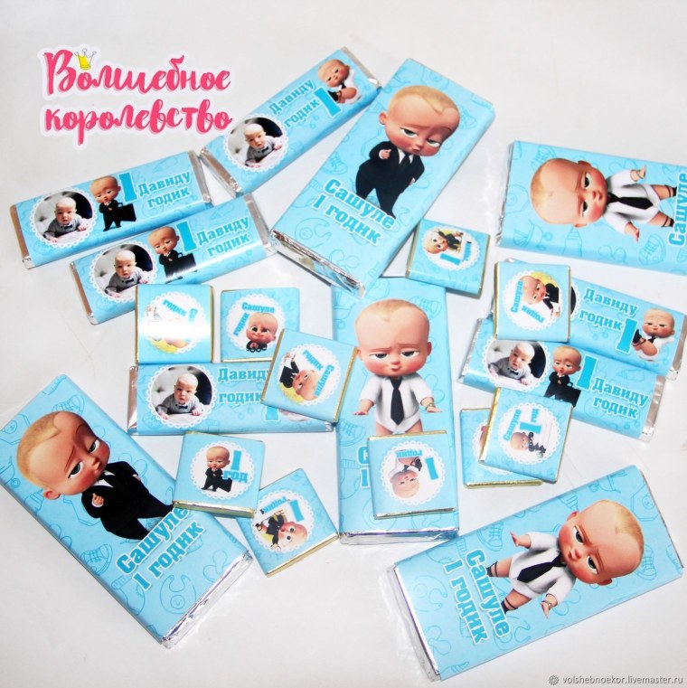 День рождения в стиле босс молокосос