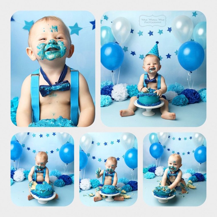 Фотосессия на годик мальчику