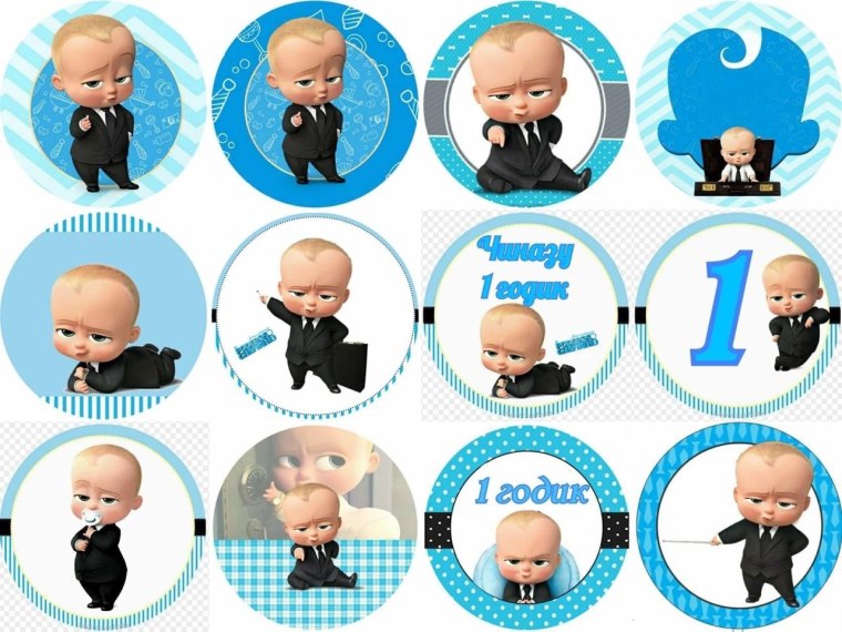 Босс молокосос для капкейков