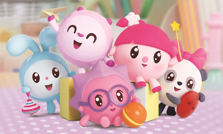 Герои мультфильма Малышарики