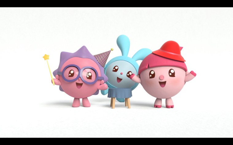 Малышарики и Смешарики герои