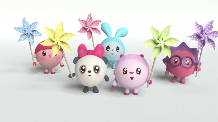 Герои мультфильма Малышарики