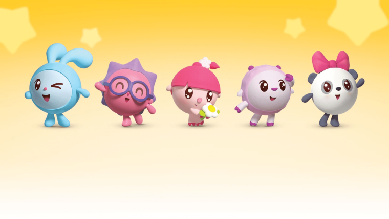 Малышарики герои Крошик