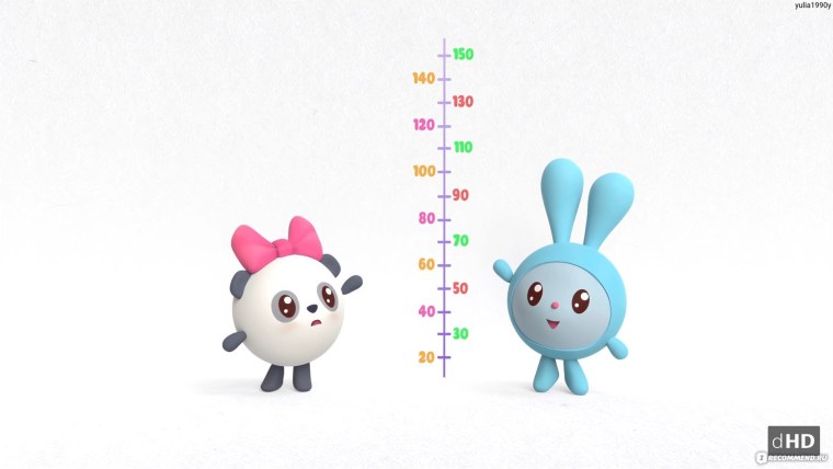 Малышарики Крошик на белом фоне