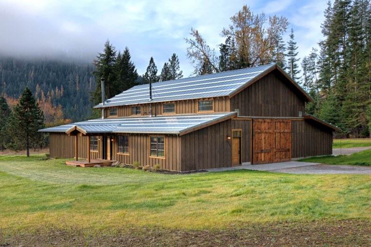 Американское ранчо сарай