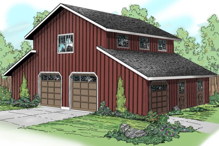 Barn House с гаражом