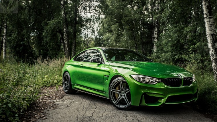 BMW m4 Green