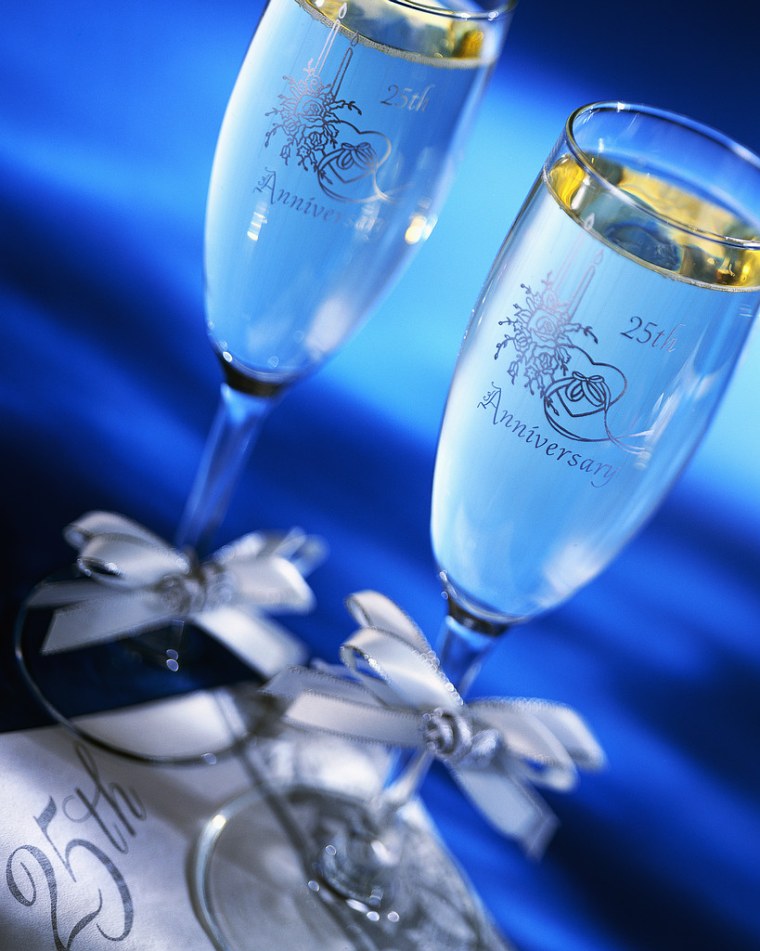 Поздравляю с серебряной свадьбой